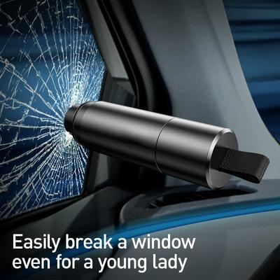 Mini-Autofenster-Glasbrecher, Sicherheitsgurtschneider, Sicherheitshammer, Schneidmesser, Innenzubehör