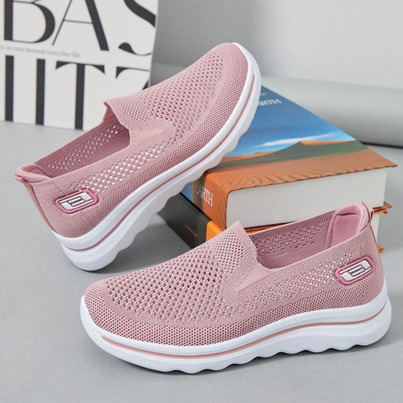 Summer Women's Casual Sneakers Mesh Non Slip Mens Women Walking Shoes Lightweight Platform Shoes Durable Shoes for Men Soft Sole