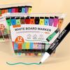 12Pcs Magnetic Liquid Marker Pen Dry Erase Highlighter Pen for Calendar Planning Board Whiteboard Window/Mirror 12 Colors Planner Marking