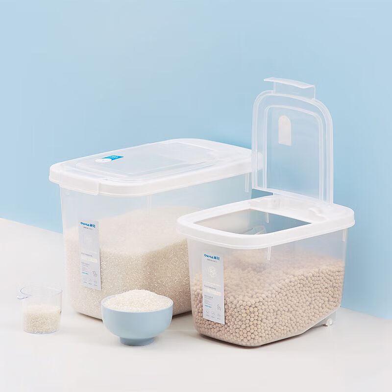 Chahua Versiegelter Aufbewahrungsbehälter für Reis und Mehl mit Silberionen