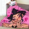 Zoey Kpop Demon Hunters Blankets  Fuzzy Vintage Breathable Throw Blankets for Bed Sofa Textile Decor