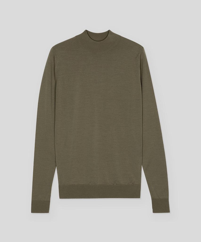 Jonseumedeulli Harcourt Merino Wool Mock Neck Knit Seasonal 5 Colors