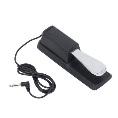Sustain-Pedal für elektronische Tastatur, Klavier-Ersatzzubehör mit Polaritätsschalter für MIDI