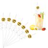6pcs Mirror Disco Ball Straws 70s Disco Party Decorative Mini Disco Straw Birthday Wedding Bachelorette Hen Bar Party Decoration