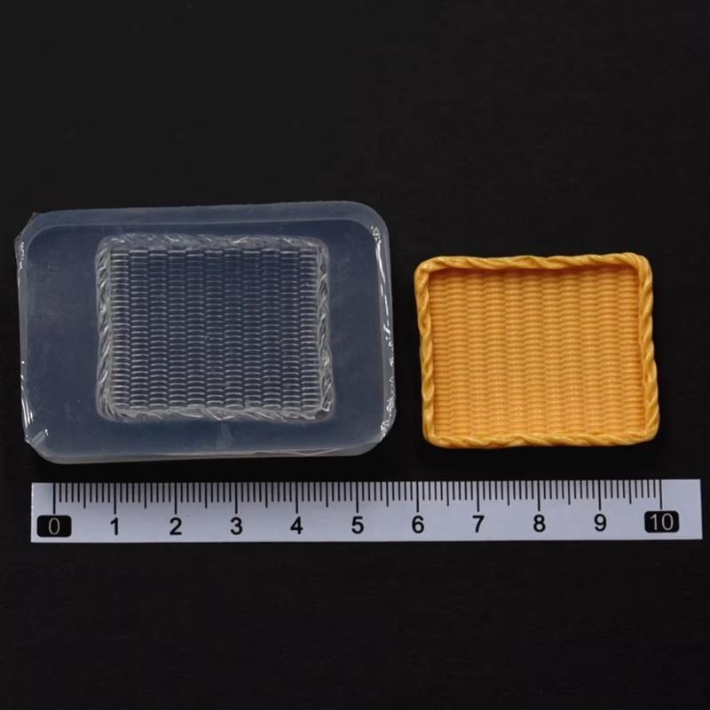 Kleine Lebensmittelspiel Silikonformen Bastelformen Schmuckherstellungswerkzeug Leicht lösende Formen Silikontextur zum Basteln