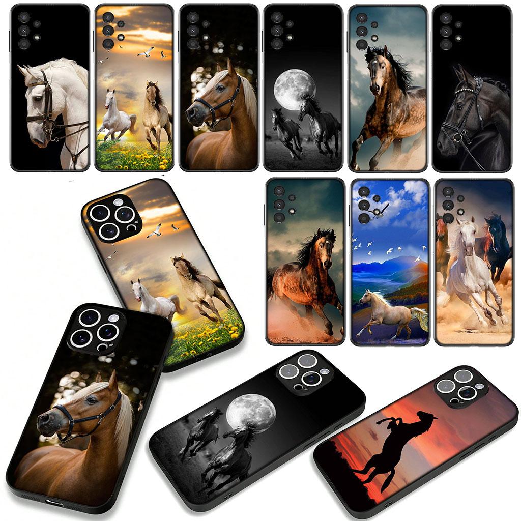 Wild Horse Animal Cover Phone Case for Xiaomi Redmi 15 A5 9A 9T 10A 10C 9C NFC 15C Note 11 9 10 Pro Plus 8T