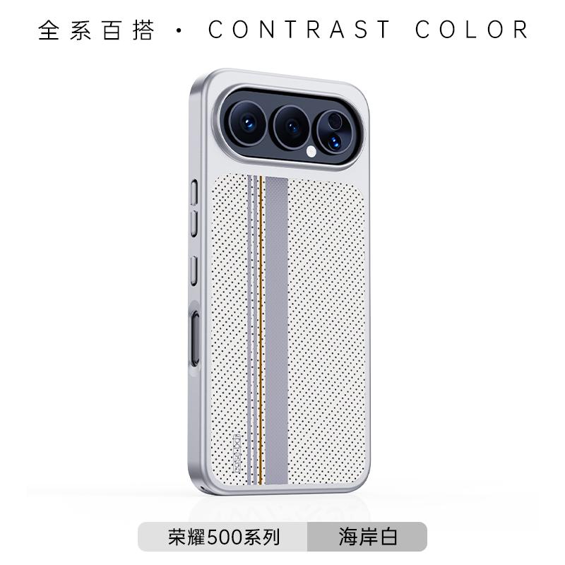 For Honor 500 and Honor 500 Pro Magsafe Magnetic Case Protective Flower sea Series Mobile Phone Back Cover Honor 500