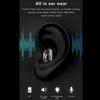 Rainbuvvy T92 Earbud Smartwatch 1.28inch IPS Full Touch 128MB RAM 470mAh BT5.0 TWS IP67 Waterproof Recording Local Music Wireless Smart Bracelet