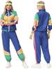 Abbigliamento Cosplay Stile Hip Hop Rock Sportivo Retro Europeo Anni '70 per Uomini, Donne e Coppie - Perfetto per Esibizioni sul Palco