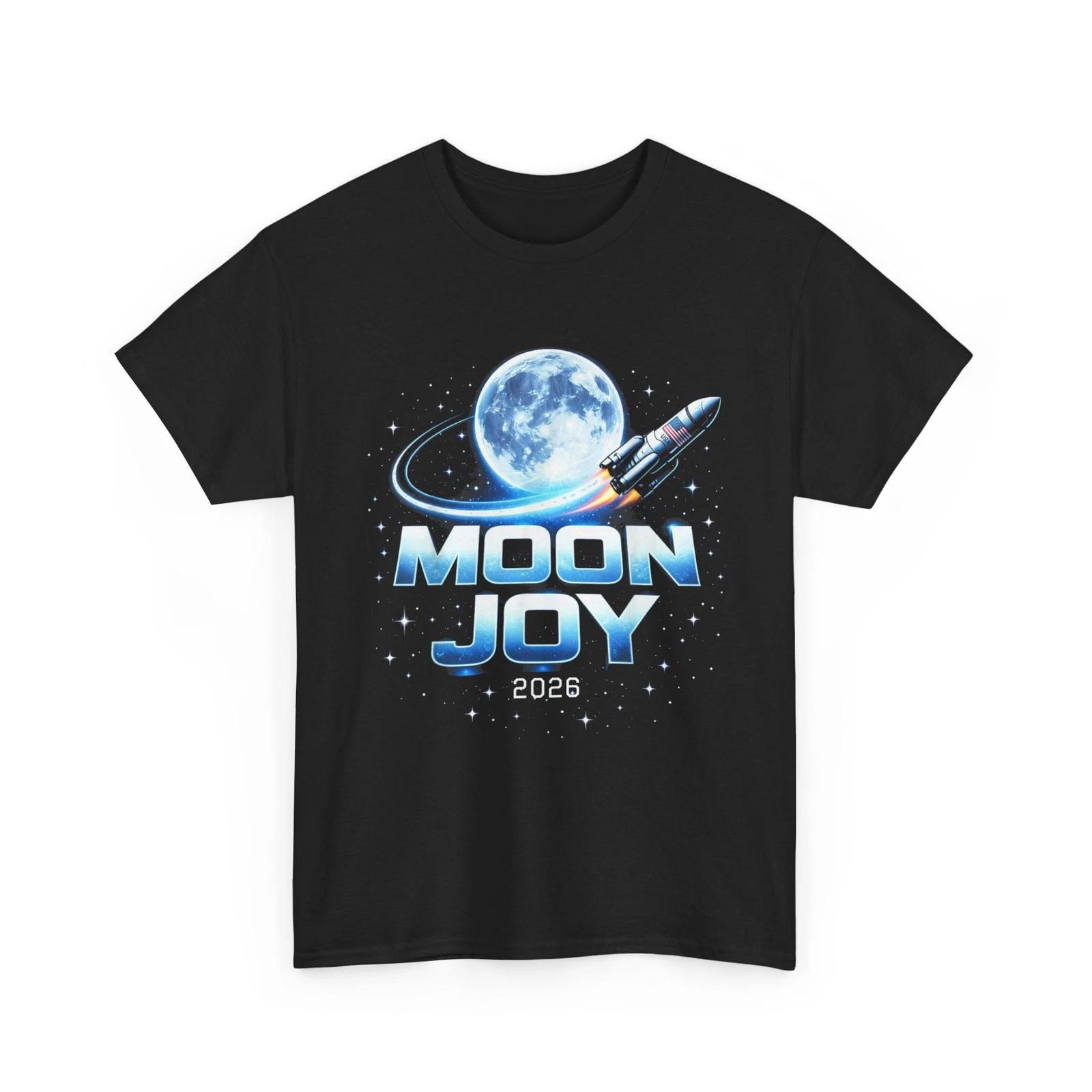 

Moon Joy Space Exploration Shirt, Artemis II Moon Missions 2026 Shirt S