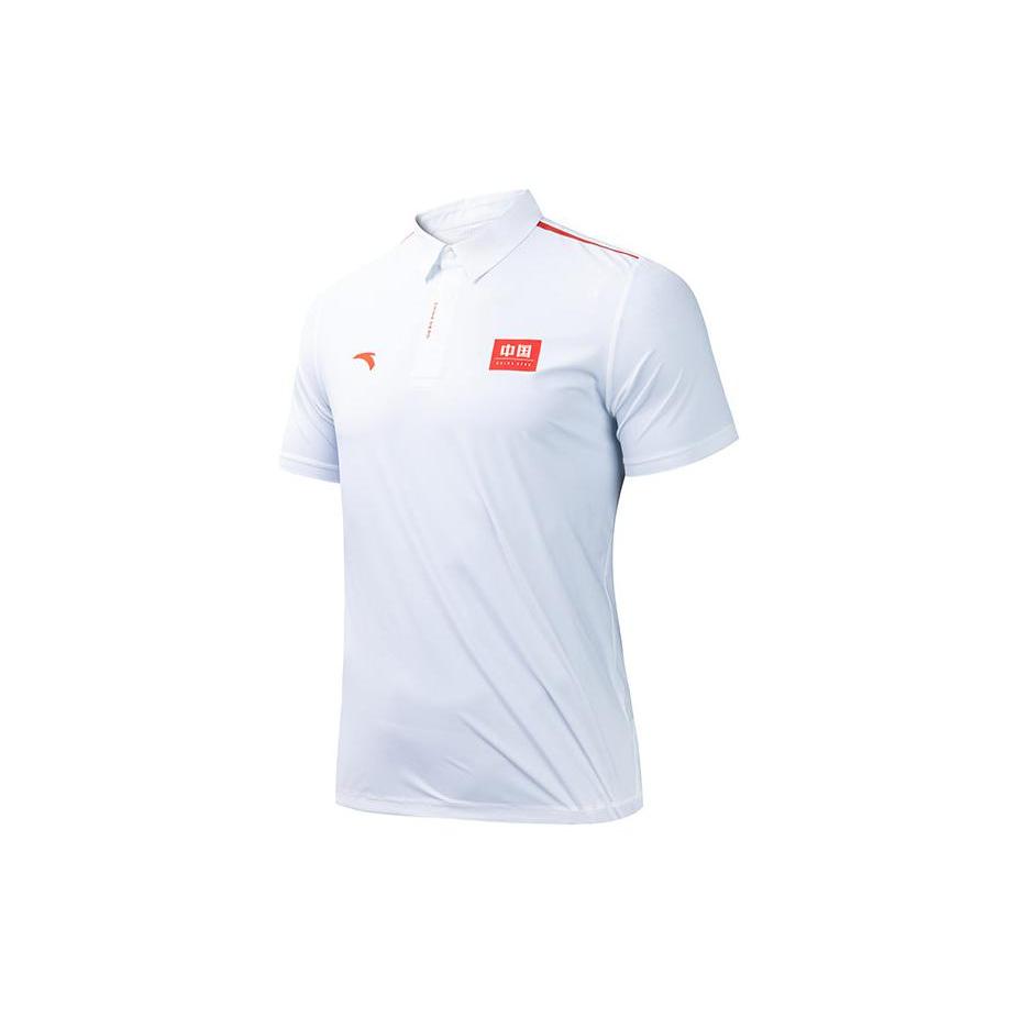 Anta Variety Training Collection Polo Shirt Men s Pure White 152427150-1 S
