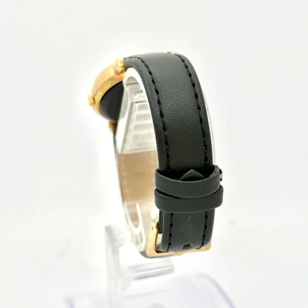 Used [New Battery] SEIKO ALBA Ladies Watch Minnie Mouse Disney Gold V811-1740 New Belt