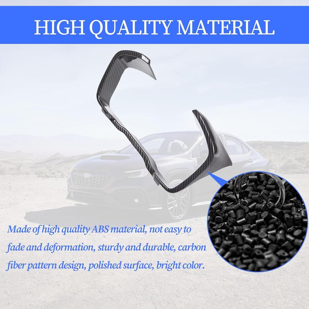 Dashboard Trim Frame Fit for 2022 2023 2024 Subaru WRX Dash Cover Instrument Panel Dial Trim Cover Frame Dash Panel Frame Interior Trim