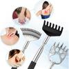3 Pack Different Back Scratcher Metal Portable Telescoping with Rubber Handles, Extendable Back Massager Tool with Beautiful Box, Stocking Stuffers