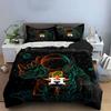 "Neon Astronaut with H-Star Logo" Print Bedding Set Duvet Cover Pillowcases (1* Duvet Cover 2* Pillowcases Do Not Include Comforter)