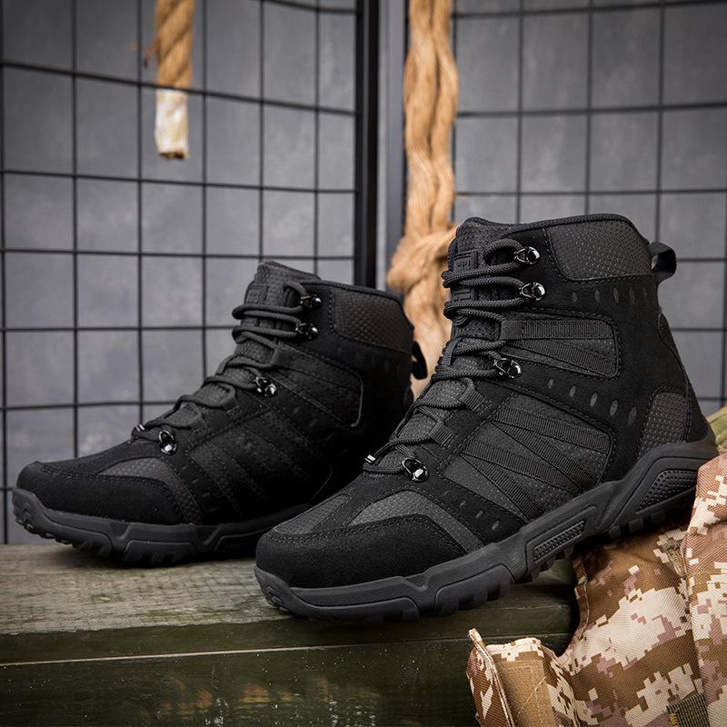 

Men s Large Military Combat and Hiking Boots for Outdoor, Camping, and Mountaineering. 42