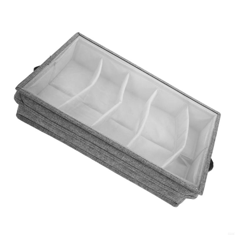 Polyester Utensil Holder Adjustable Compartments Clear Top View Easy Access Container For Home Kitchens Dining Essential HX6C