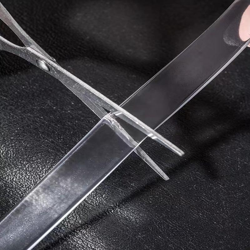 Clear Anti-Collision Door Handle Protectors, No-Scratch Silicone Anti-Slip Door Stickers, Soundproof Door Pads