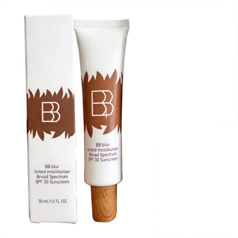 REETIK FASHION HUB 1Pcs, BB Cream Tinted Moisturizer SPF 30, Natural Matte Finish, Medium Coverage, Lightweight Blur Formula, Even Skin Tone, Daily