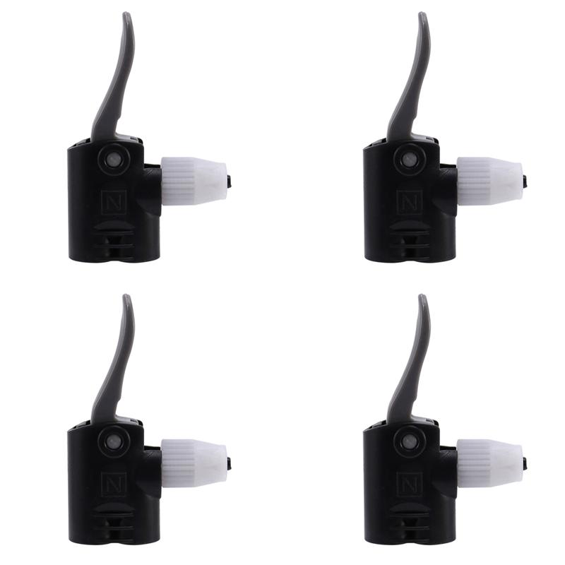 A16P-4X Bike Bicycle Dual Head Pump Nozzle Valve Connector Hose Adapter Pumping Parts