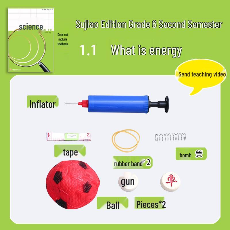 

Sujiao Grade 6 Science Experiment Kit: What is Energy