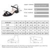 Fashion AIYUQI Sandals Women Genuine Leather 2025 New Large Size 41 42 43 Women Summer Sandals Open Toe Ladies Sandals
