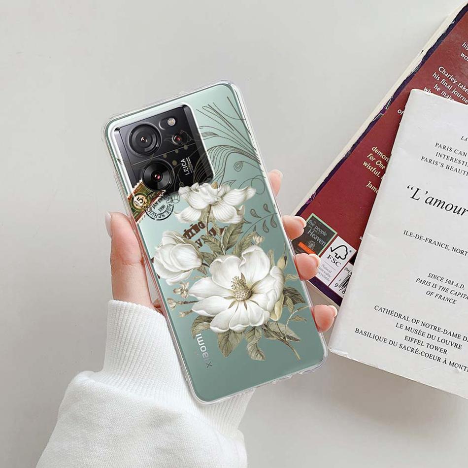 For Xiaomi 13T Pro Case Clear Coque Soft Silicone Transparent TPU Cover For Xiaomi Mi 13T Pro Phone Case For Xiaomi Mi 13T Funda