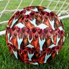 1pc Heart Glasses Dogs Theme Soccer Ball Football, Size 5, Lightweight PVC, Outdoor Training Soccer Ball,Gift j61435