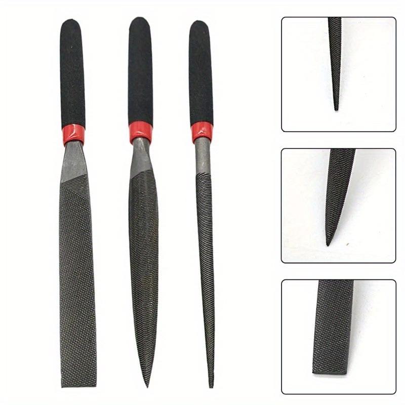 118mm Orta İnce Dişli Koni Yuvarlak Törpü 1mm Delik Tamiri ve Model Yapımı için