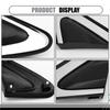 For Honda CRV 12-16 Side Mirror Corner Triangle Garnish Panel Car Window Replacement Part Plate 75490-T0A-003 75495-T0A-003 A