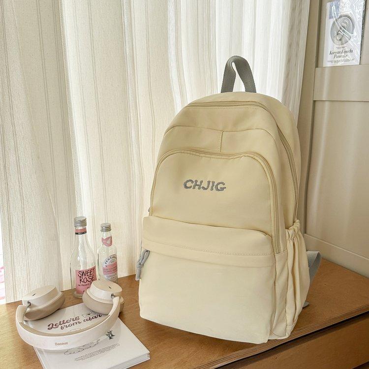 Schoolbag1011 new female ins Japanese large-capacity schoolbag junior high school high school students college students lightweight versatile backpack