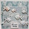 3 ks/sada Kovové vyřezávací raznice Scrapbooking Pro výrobu karet DIY embosovací řezy Vysekávací raznice Malé ryby