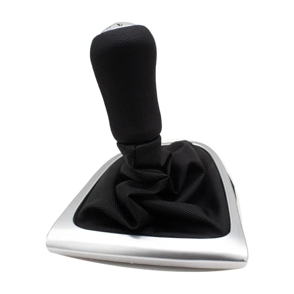 5rychlostní kožená hlavice řadicí páky Kryt botky řadicí páky pro Renault Clio 2 II Megane 2 II Kangoo Příslušenství interiéru nového vozu