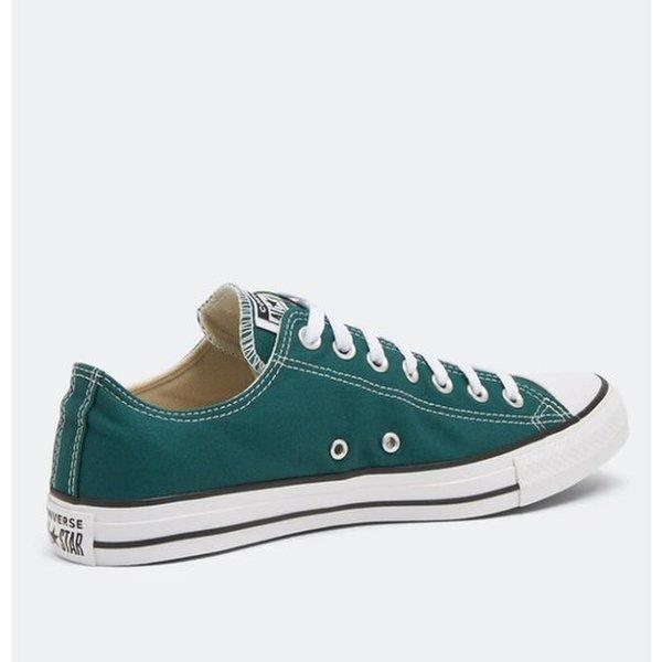 Converse Men woMen Chuck Taylor All Star Classic Low Sneakers Dark Green A14609c