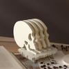 Skull Cup Mat Storage Silicone Mold Resin Mold Halloween Home Decor Table Gypsum Silicone Mold Mat Storage Mold