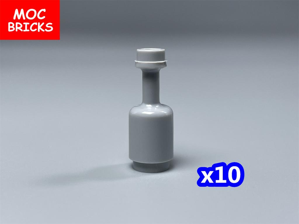 MOC Bricks DIY City Figures Parts Wine Drink Bottle Cup Building Block Mini Printed Bricks 95228 Supermarket Friends Toys