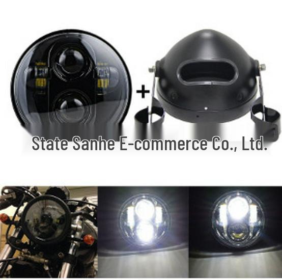 Harley 5.75" LED Motorcycle Headlight & Accessories Set