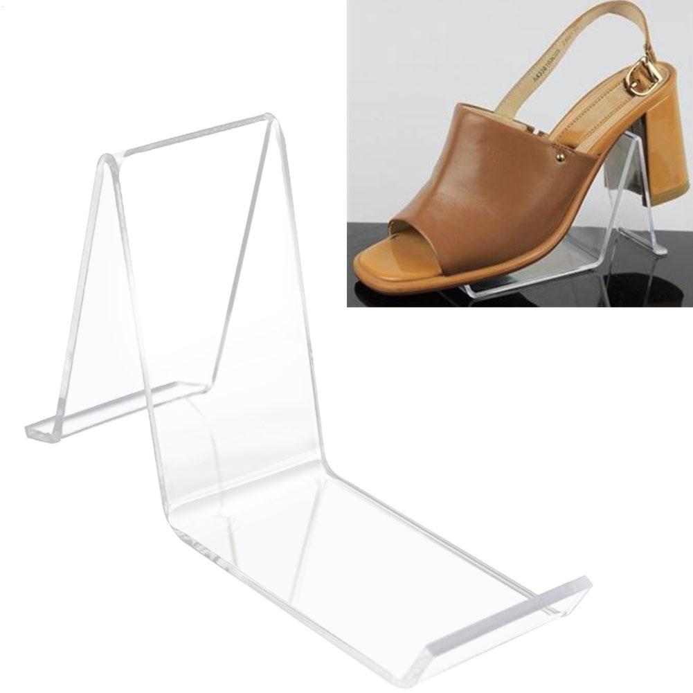 Clear Acrylic Shoes Display Stand Shoe Store Display Stands Sandal Display Durable Fit For Shopping Malls Home Shoe Storage