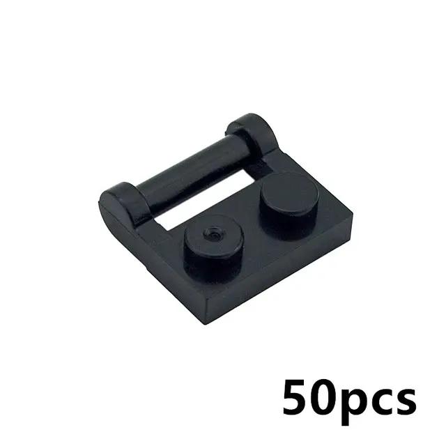 Kompatibel 63868 92280 60478 18649 MOC Teil Bauplatte Speziell 1x2 mit Griffen Dünner Stein Clip DIY Baustein Kinderspielzeug