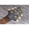 Musiclily Basic Guitar Tuners for Button Button L3+R3 LP/SG Electric/Acoustic Guitars, Half-Moon Gold, Gold/Keystone