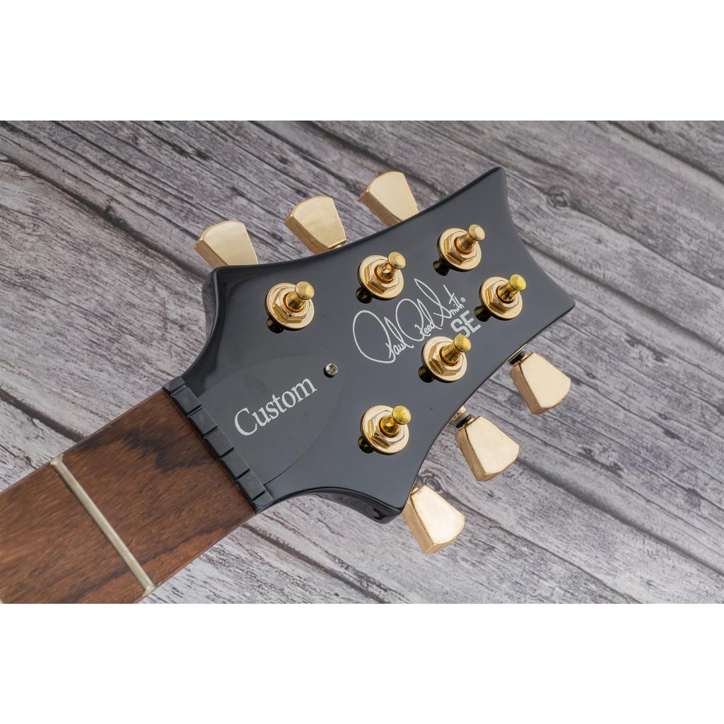 Musiclily Basic Guitar Tuners for Button Button L3+R3 LP/SG Electric/Acoustic Guitars, Half-Moon Gold, Gold/Keystone