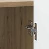 Nightstand Artisan Oak 43 x 34.5 x 52 cm Engineered Wood