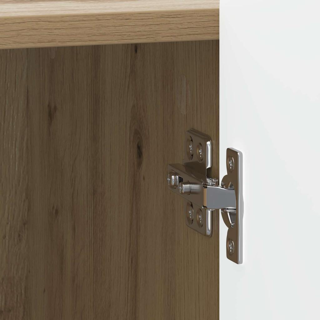 Nightstand Artisan Oak 43 x 34.5 x 52 cm Engineered Wood