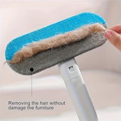 Dual-Function Sticky Hair Remover for Pets Easy-to-Remove Sofa & Carpet Cleaner, Multifunction Cat Dog Hair Lint Roller Brush Hair Removal Tools
