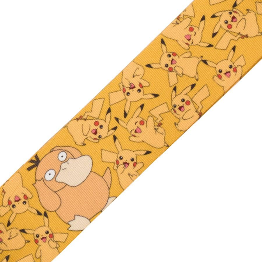 Suitcase Belt Pikachu Psyduck Pocket Monsters Trunk Belt Travel Goods Pokémon - & - One-Touch