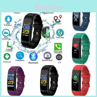 Advanced 115plus Color Screen Smart Bracelet With Oled Display And Touch Control