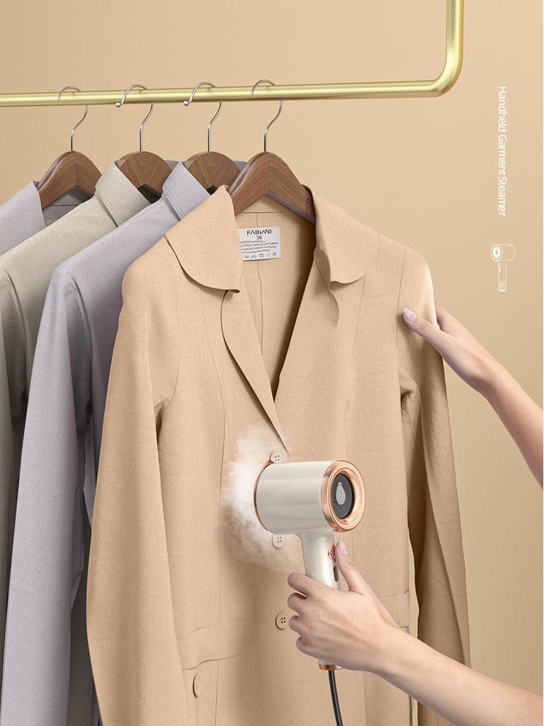 Portable Handheld Garment Steamer & Iron with Rotating Head for Dry and Wet Use