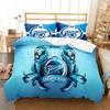 Rusion Socer Premier Beding Set Young Boys Young Girls Twin Quen Sized Dimensions Soft Duvet Cover Pilowcase Bed Young Boys Adult People Fashion Home