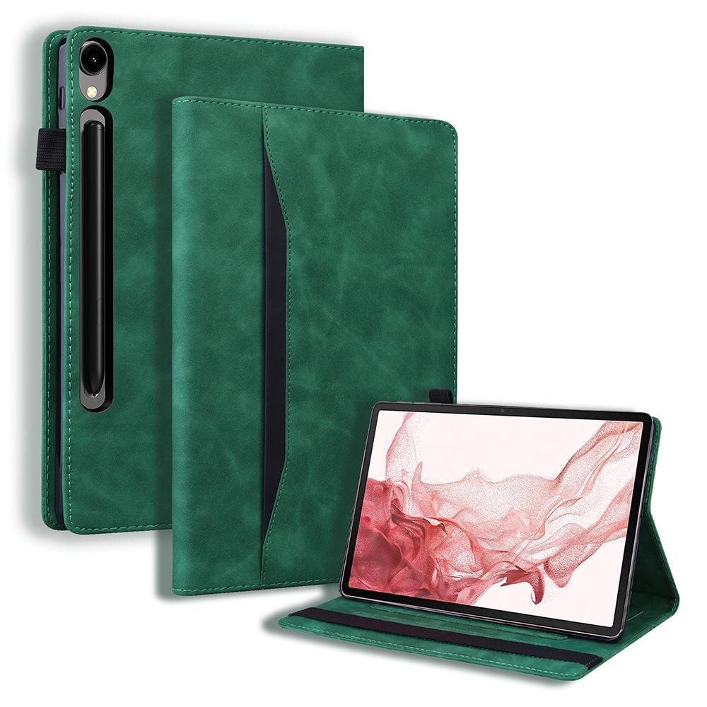 Tablet Case For Samsung Galaxy Tab S10 Lite/S10 FE/S9/S9 FE/S8/S7 , PU Leather Protective Folio Cover with Card Holder