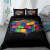Puzzle Cube Duvet Cover Set UK Single Double Queen US Twin Full King Size Pkm Bed Linen Set